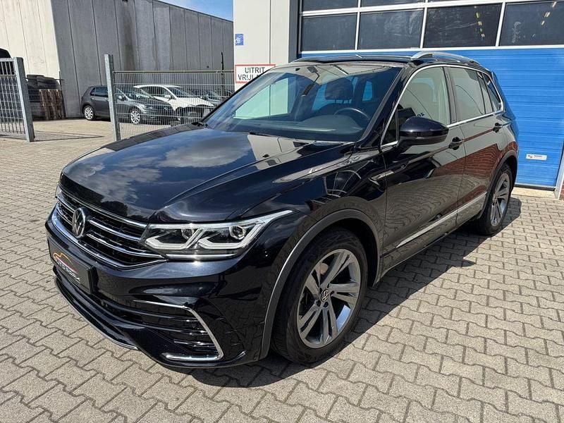 Schwarz Gebraucht 2021 VW Tiguan R-line SUV | 20.950 € (Guter Preis) - Bild 1/4