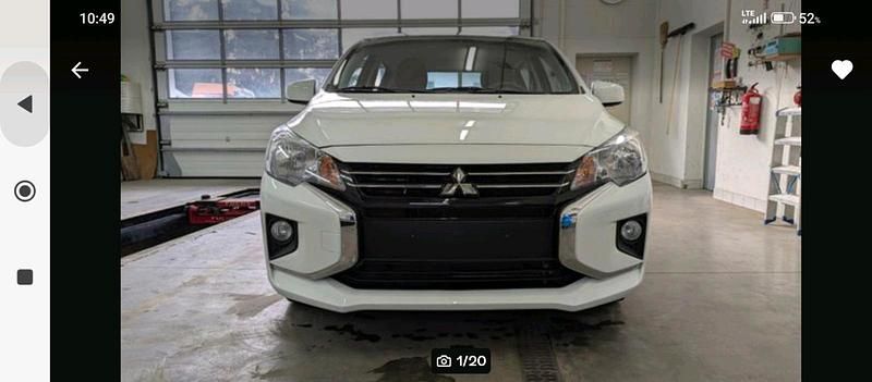 Weiß Gebraucht 2024 Mitsubishi Space Star Kleinwagen | 11.899 € (Fairer Preis) - Bild 1/4