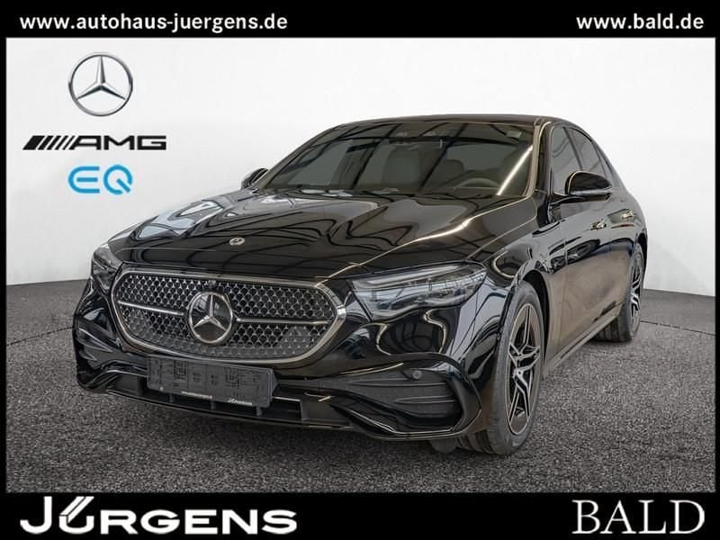 Schwarz unilack schwarz Gebraucht 2025 Mercedes E200 AMG Limousine | 55.390 € (Superpreis) - Bild 1/4