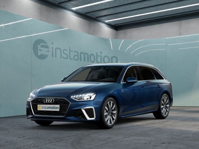 Blau Gebraucht 2024 Audi A4 S-Line Kombi | 42.600 € (Teuer) - Bild 1/2