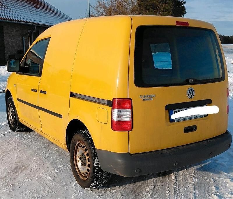 Gebraucht VW Caddy 69 PS (50 kW) 2009 Gelb Van / Kleinbus