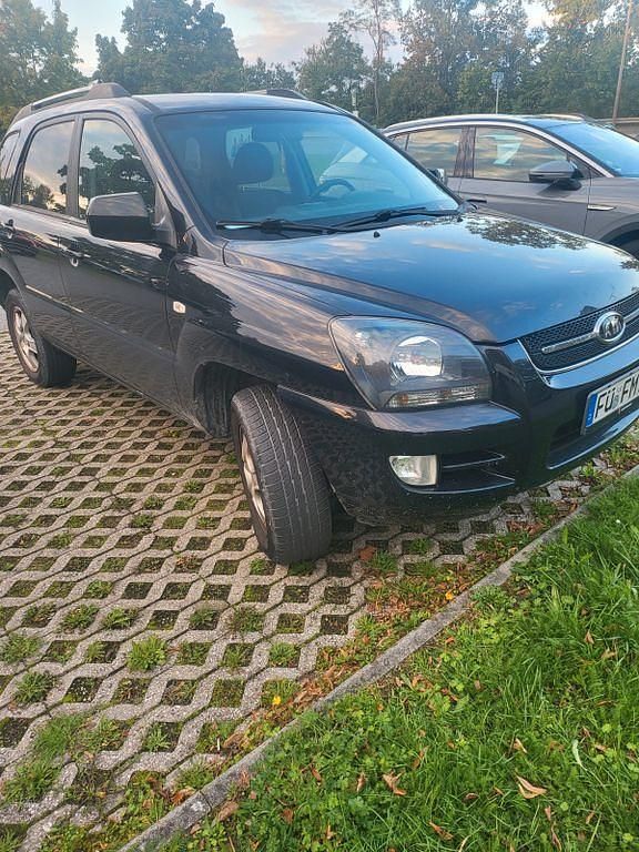 Schwarz Gebraucht 2009 Kia Sportage SUV | 3.499 € (Fairer Preis) - Bild 1/4