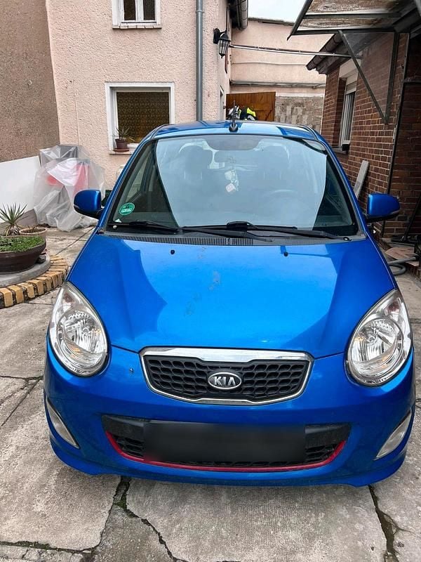 Gebraucht Kia Picanto 65 PS (47 kW) 2011 Blau Kleinwagen