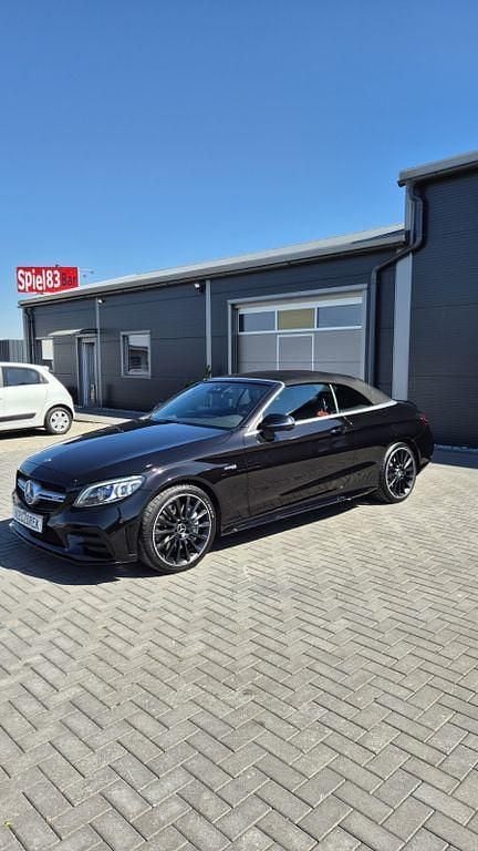 Schwarz Gebraucht 2019 Mercedes C43 AMG AMG Cabrio | 36.600 € (Fairer Preis) - Bild 1/4