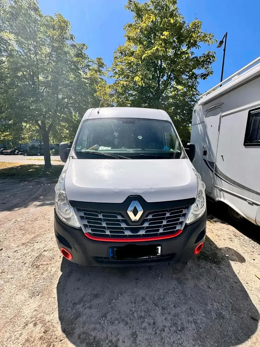 Gebraucht Renault Master 130 PS (95 kW) 2019 Weiß Van / Kleinbus