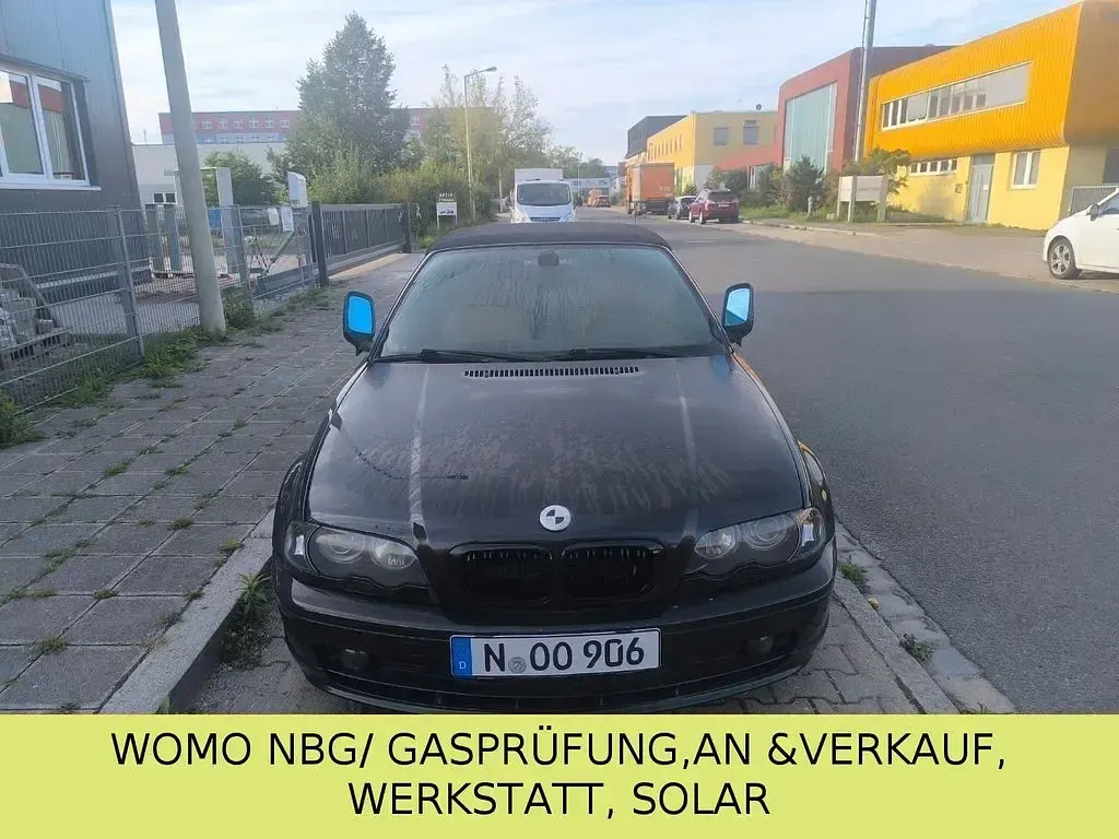 Gebraucht BMW 323 Cabriolet Sport Line 170 PS (125 kW) 2000 Schwarz Cabrio