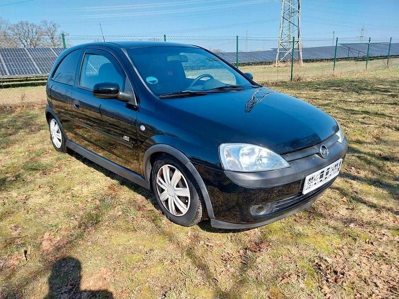 Gebraucht Opel Corsa 90 PS (66 kW) 2002 Schwarz Kleinwagen