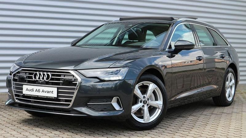 Manhattangrau metallic Gebraucht 2023 Audi A6 Sport Kombi | 47.930 € (Teuer) - Bild 1/4