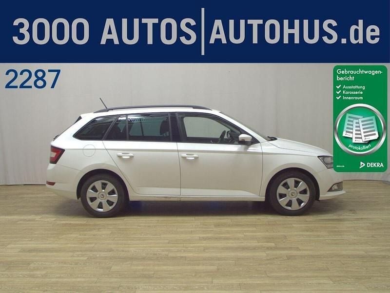 Weiß Gebraucht 2021 Skoda Fabia Ambition Kombi | 10.480 € (Fairer Preis) - Bild 1/4