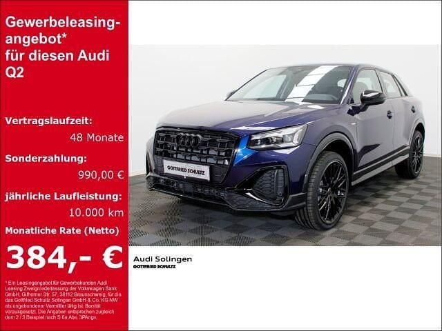 Neu Audi Q2 S-Line 150 PS (110 kW) 2025 Navarrablau metallic SUV