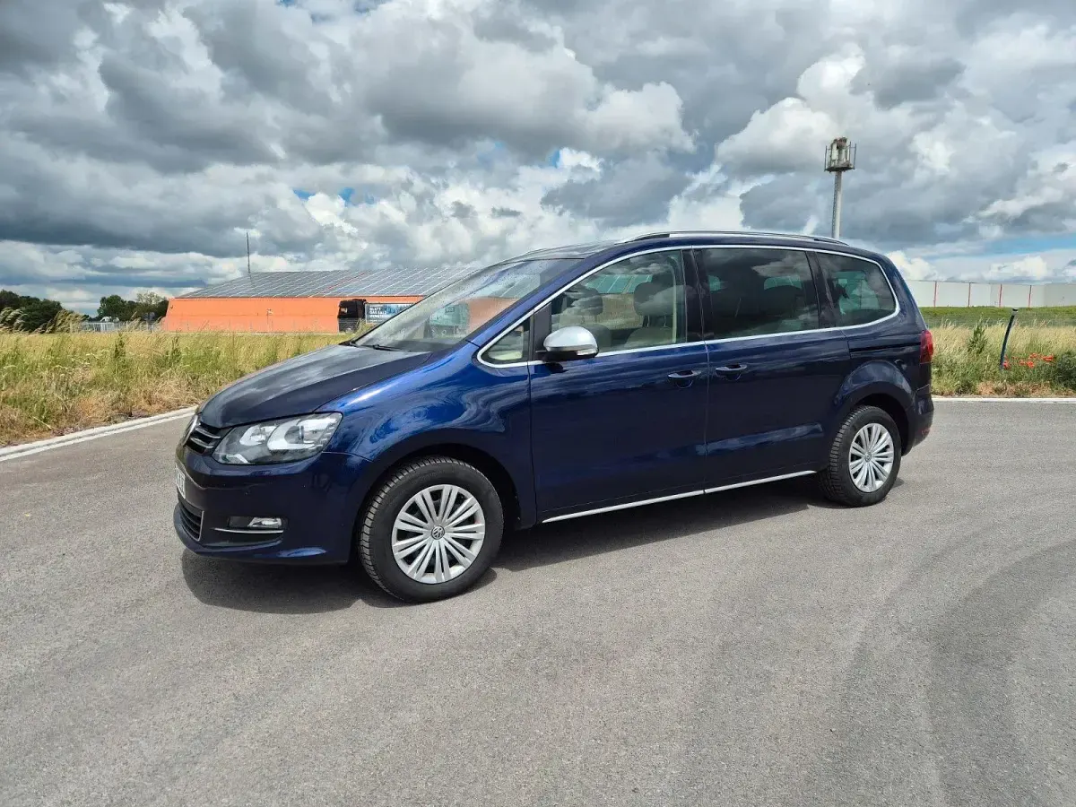 Gebraucht VW Sharan Highline 184 PS (135 kW) 2017 Blau Van / Kleinbus