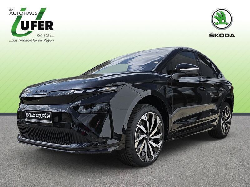 Black magic Neu 2025 Skoda Enyaq iV SportLine SUV | 55.990 € - Bild 1/4