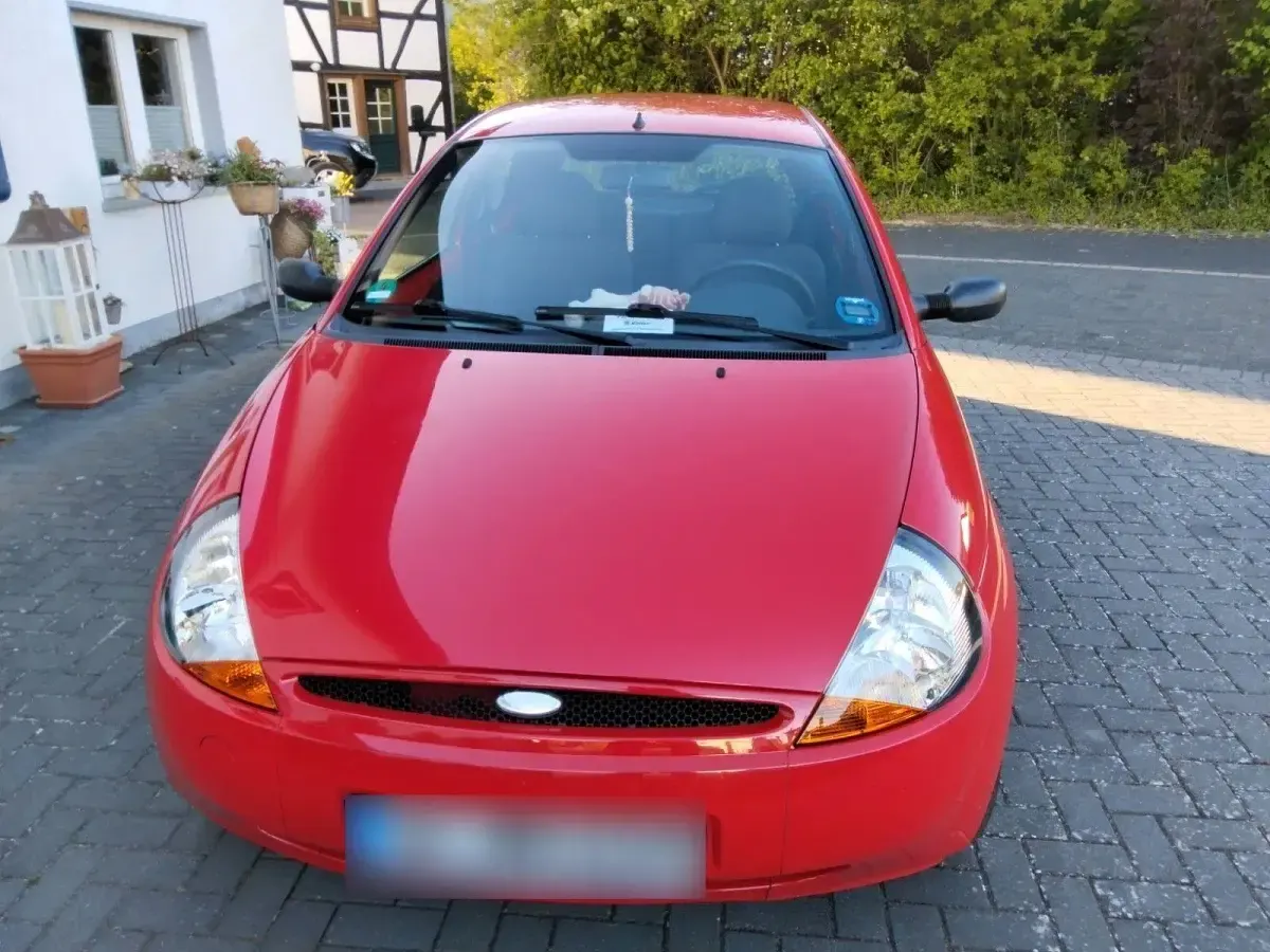 Używany Ford Ka Style 60 KM (44 kW) 2007 Czerwony Hatchback