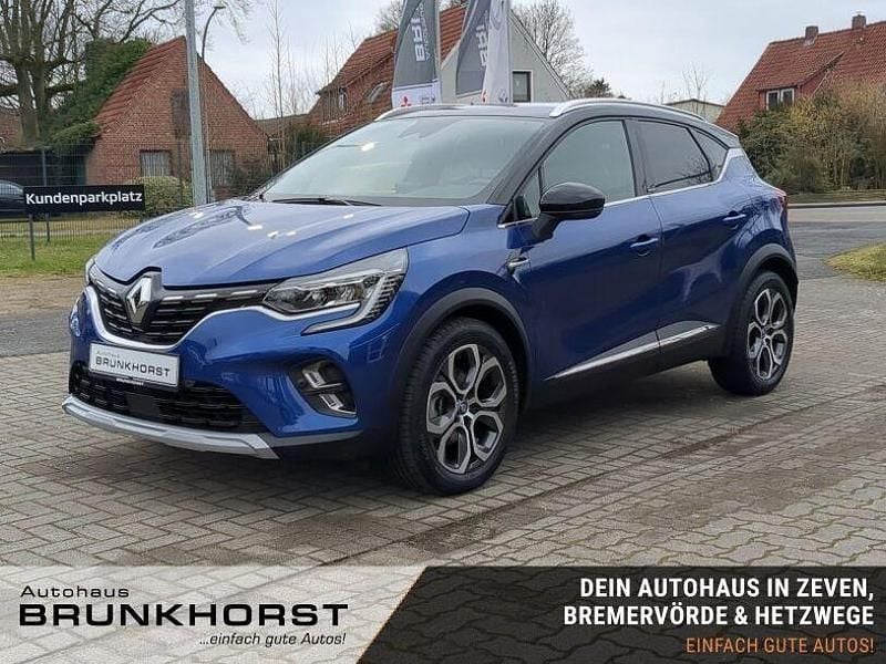 Blau Gebraucht 2020 Renault Captur Intens SUV | 17.990 € (Guter Preis) - Bild 1/3