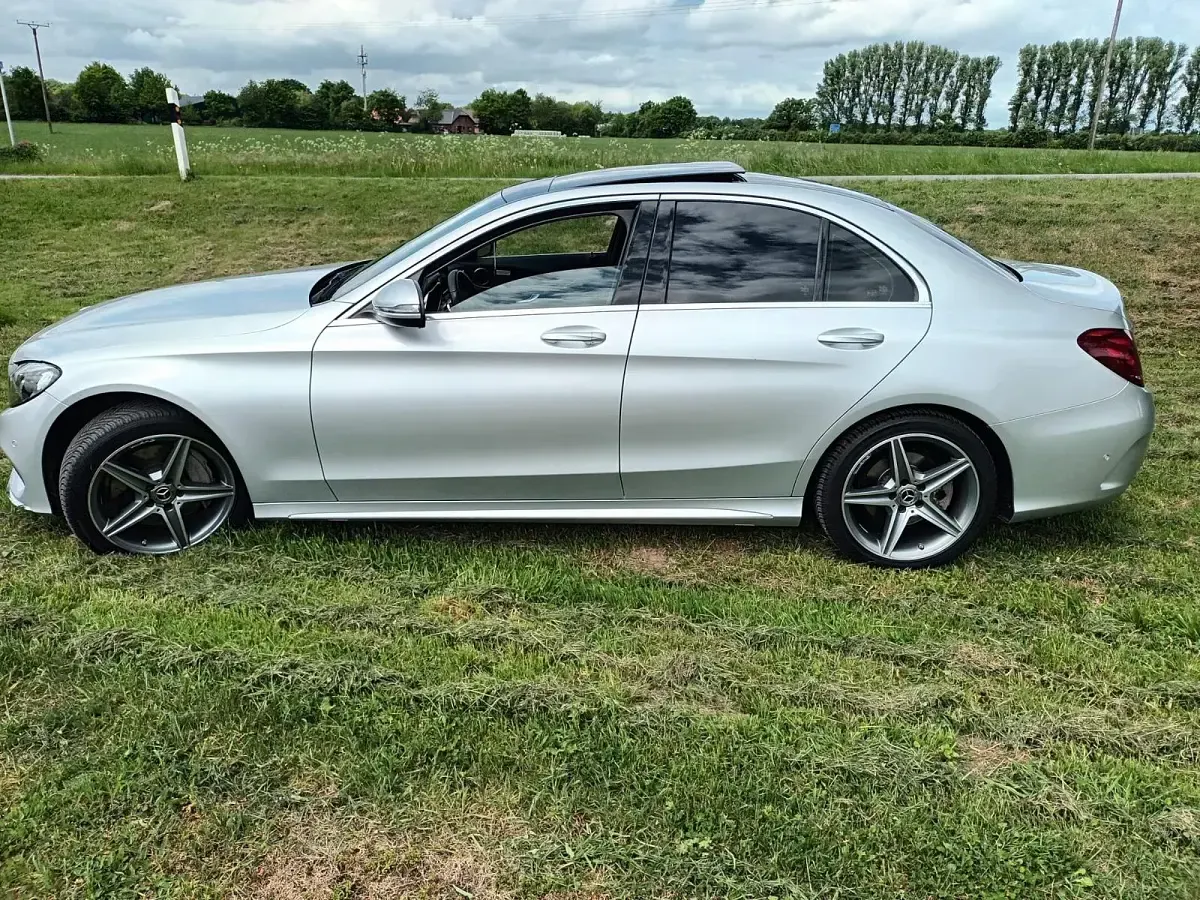 Gebraucht Mercedes C250 AMG 211 PS (155 kW) 2016 Silber Limousine