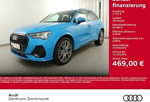 Gebraucht Audi Q3 S-Line 150 PS (110 kW) 2021 Blau SUV