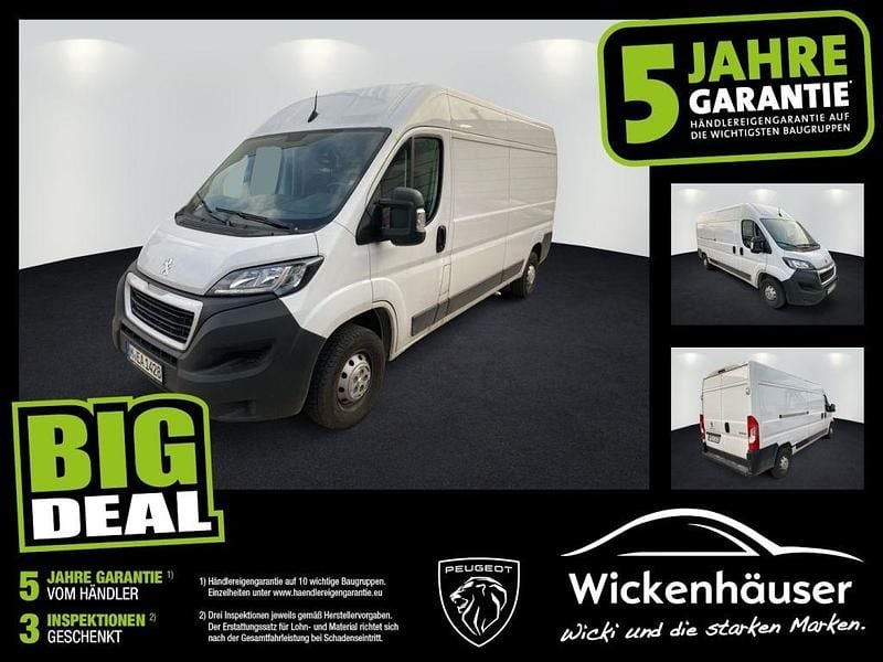 Lackierung weiss icy/deckende lackierung Gebraucht 2022 Peugeot Boxer Van | 19.990 € (Guter Preis) - Bild 1/4