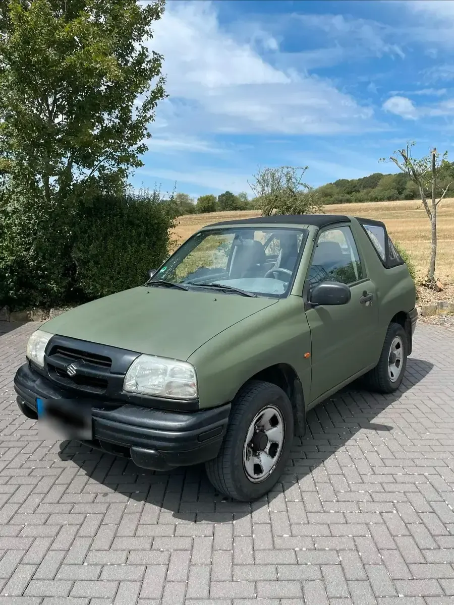 Gebraucht Suzuki Grand Vitara 12 PS (8 kW) 1999 Grün Cabrio