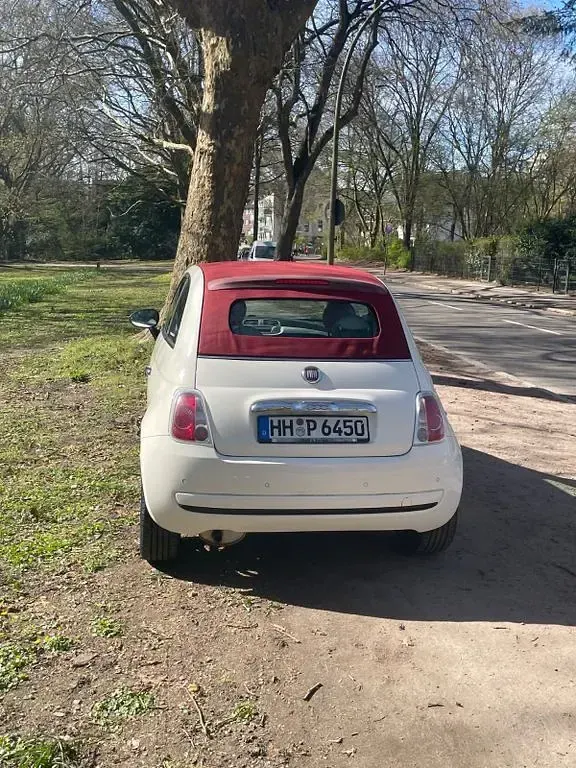 Gebraucht Fiat 500C Pop Star 69 PS (50 kW) 2011 Weiß Cabrio