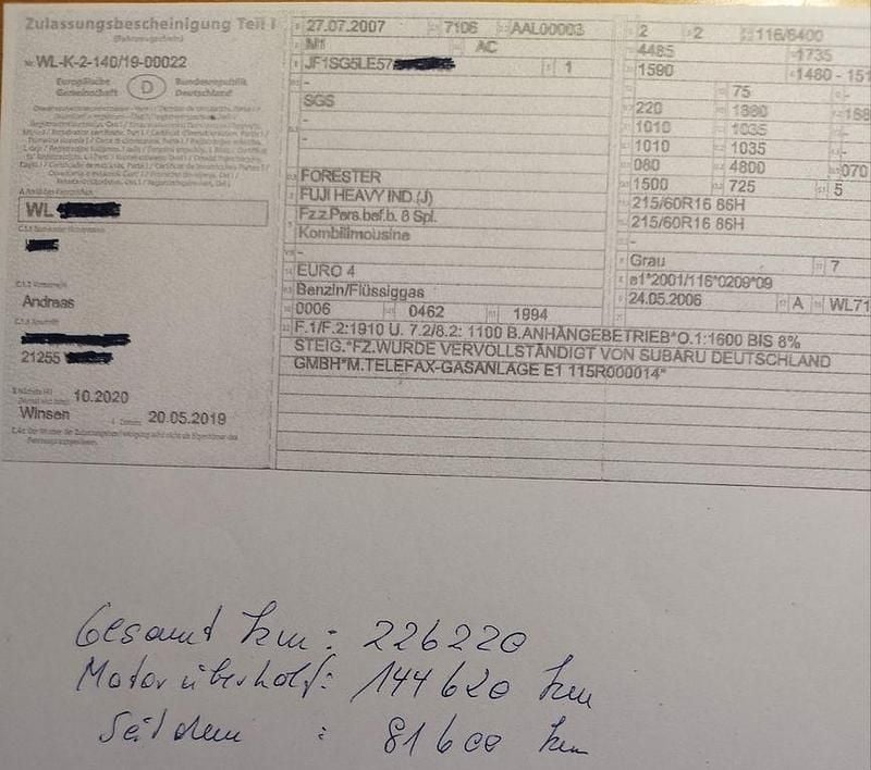 Gebraucht Subaru Forester 158 PS (116 kW) 2007 Silber SUV