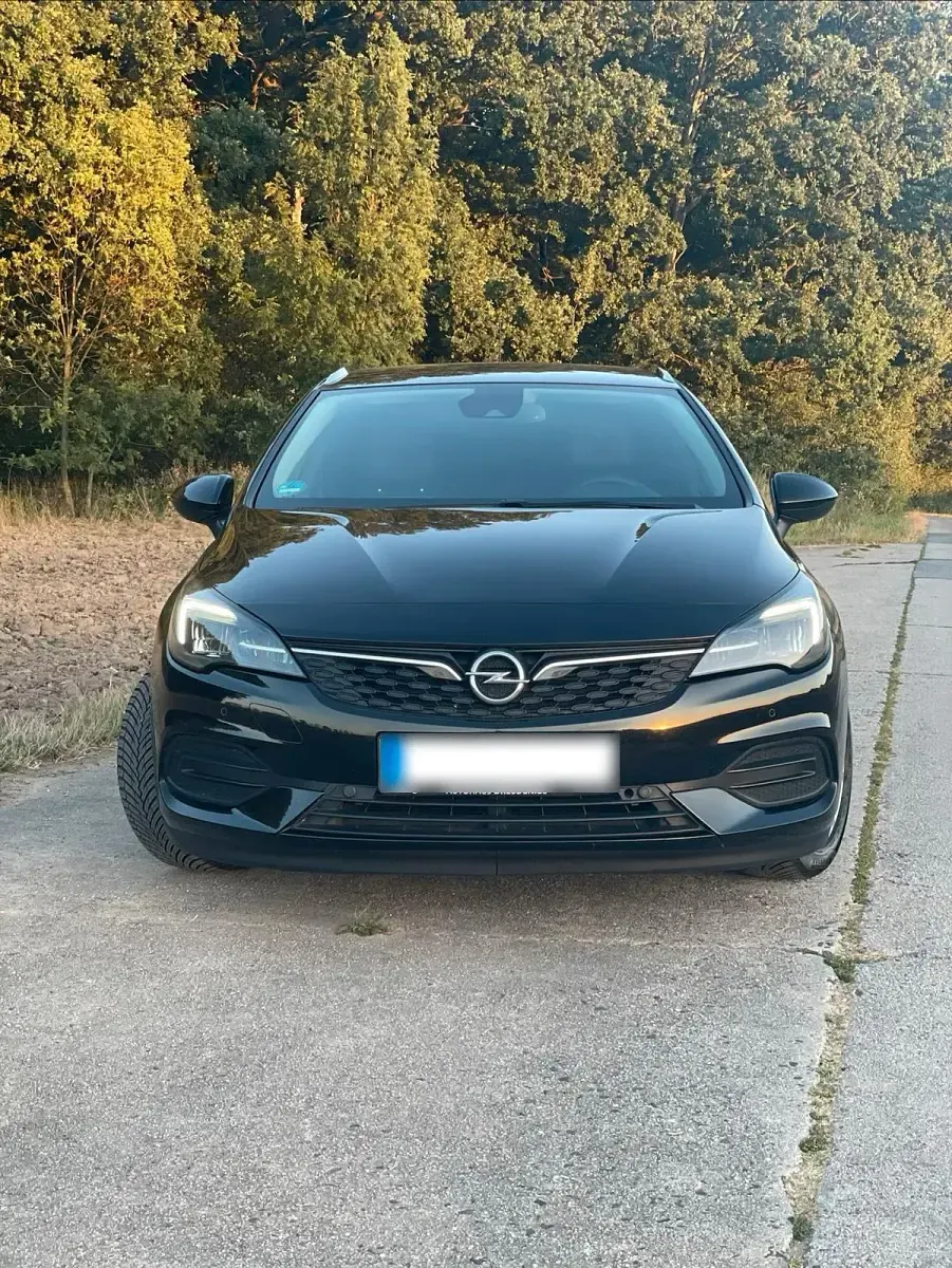 Gebraucht Opel Astra Elegance 122 PS (89 kW) 2020 Schwarz Kombi