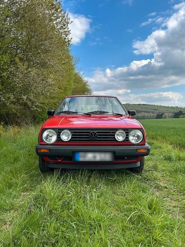 Gebraucht VW Golf II 75 PS (55 kW) 1989 Rot Kleinwagen
