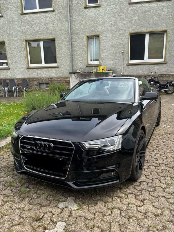Schwarz Gebraucht 2012 Audi A5 Cabriolet S-Line Cabrio | 16.900 € (Teuer) - Bild 1/4