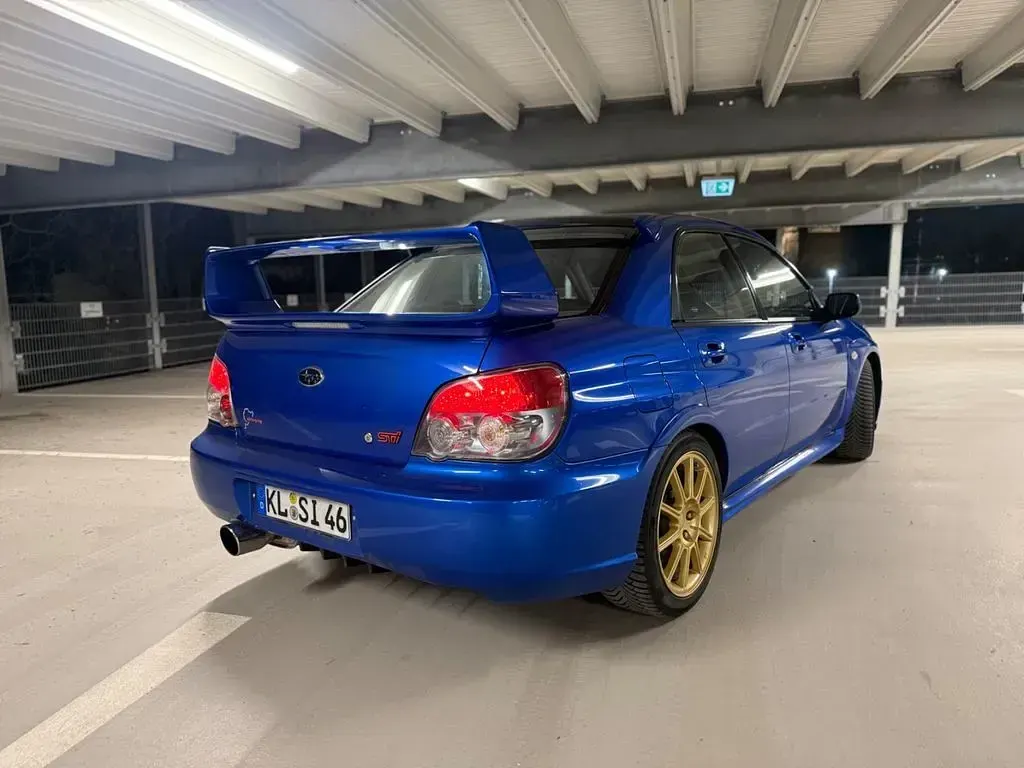 Gebraucht Subaru Impreza 280 PS (205 kW) 2005 Blau Limousine