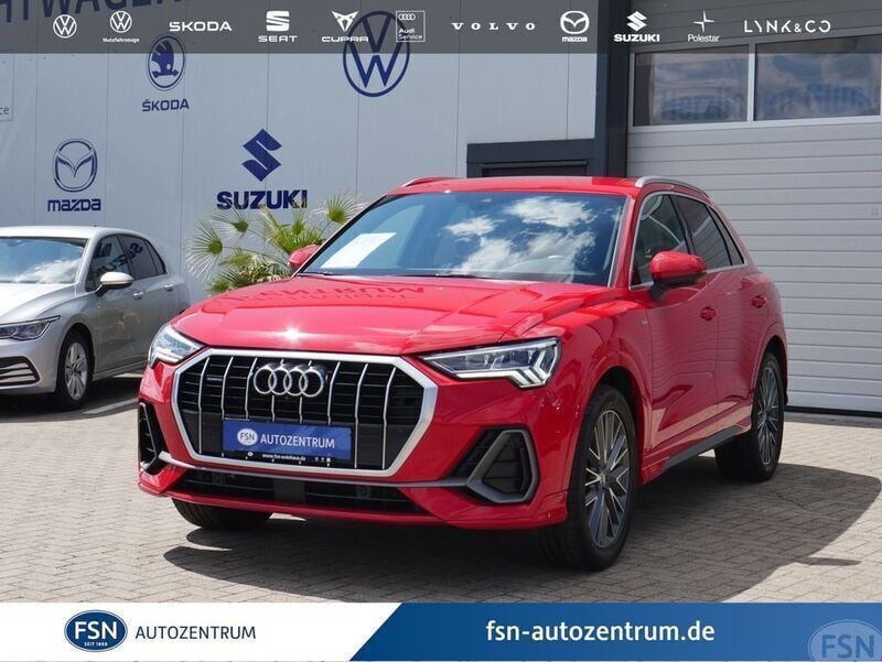 Rot Gebraucht 2019 Audi Q3 S-Line SUV | 25.480 € (Guter Preis) - Bild 1/4