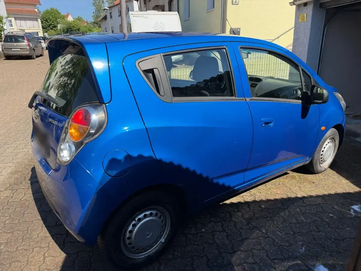 Gebraucht Chevrolet Spark LS 68 PS (50 kW) 2011 Blau Kleinwagen