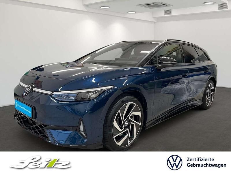 Aquamarinblau metallic Gebraucht 2025 VW ID.7 GTX Limousine | 52.448 € - Bild 1/3