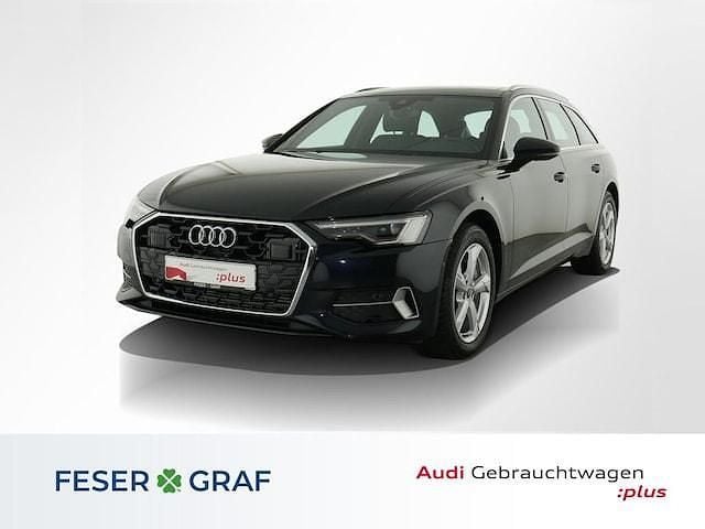 Firmamentblau metallic Gebraucht 2024 Audi A6 Advanced Plus Kombi | 46.330 € (Guter Preis) - Bild 1/3