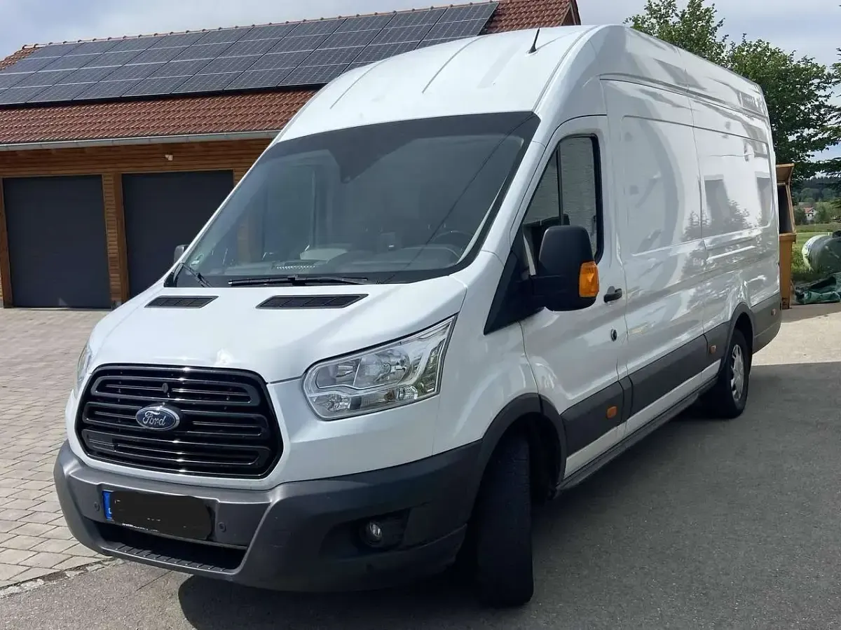 Gebraucht Ford Transit 131 PS (96 kW) 2019 Weiß Van / Kleinbus