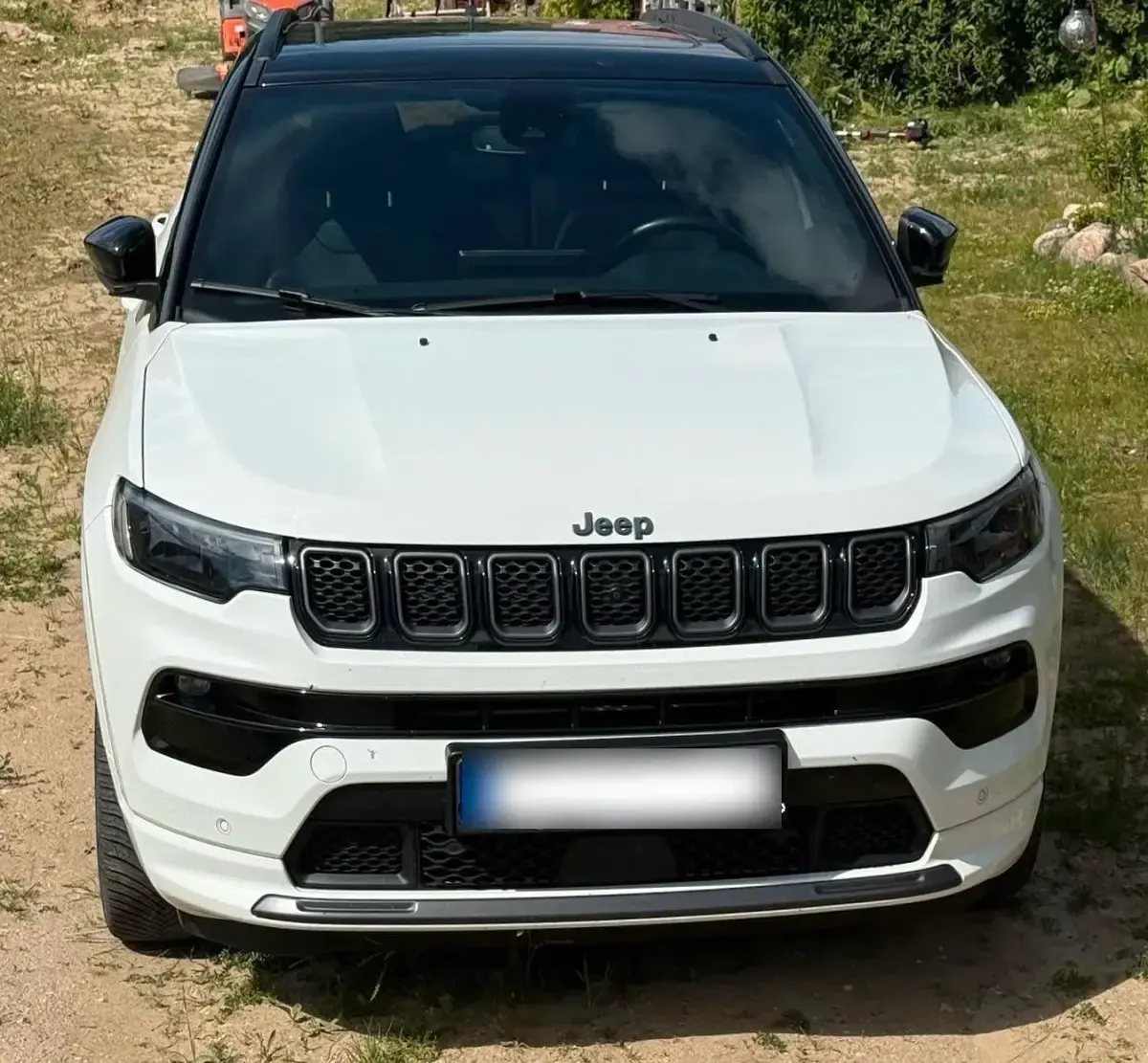Gebraucht Jeep Compass 179 PS (131 kW) 2022 Weiß SUV