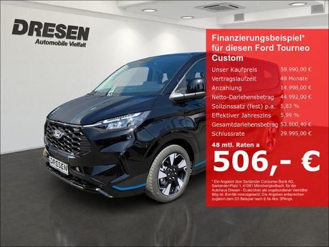 Schwarz Neu 2025 Ford Tourneo Sport Van / Kleinbus | 59.990 € (Fairer Preis) - Bild 1/4