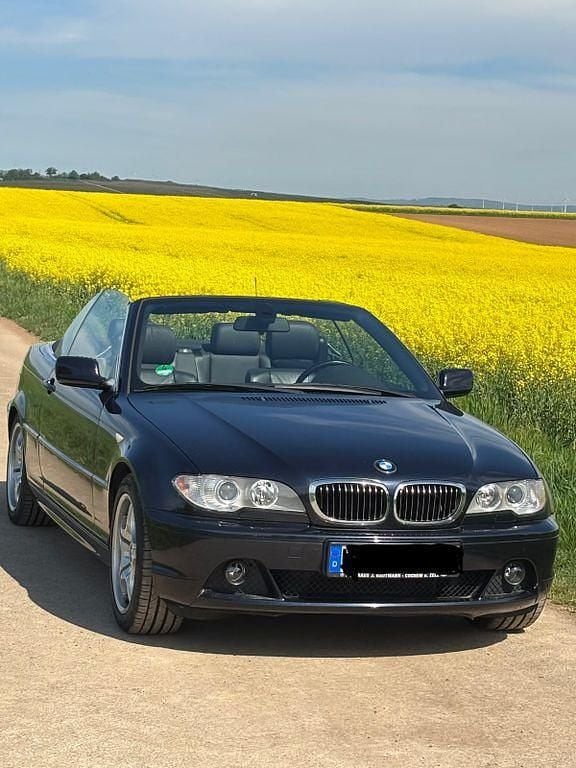 Gebraucht BMW 330 Cabriolet Sport Line 231 PS (169 kW) 2006 Blau Cabrio