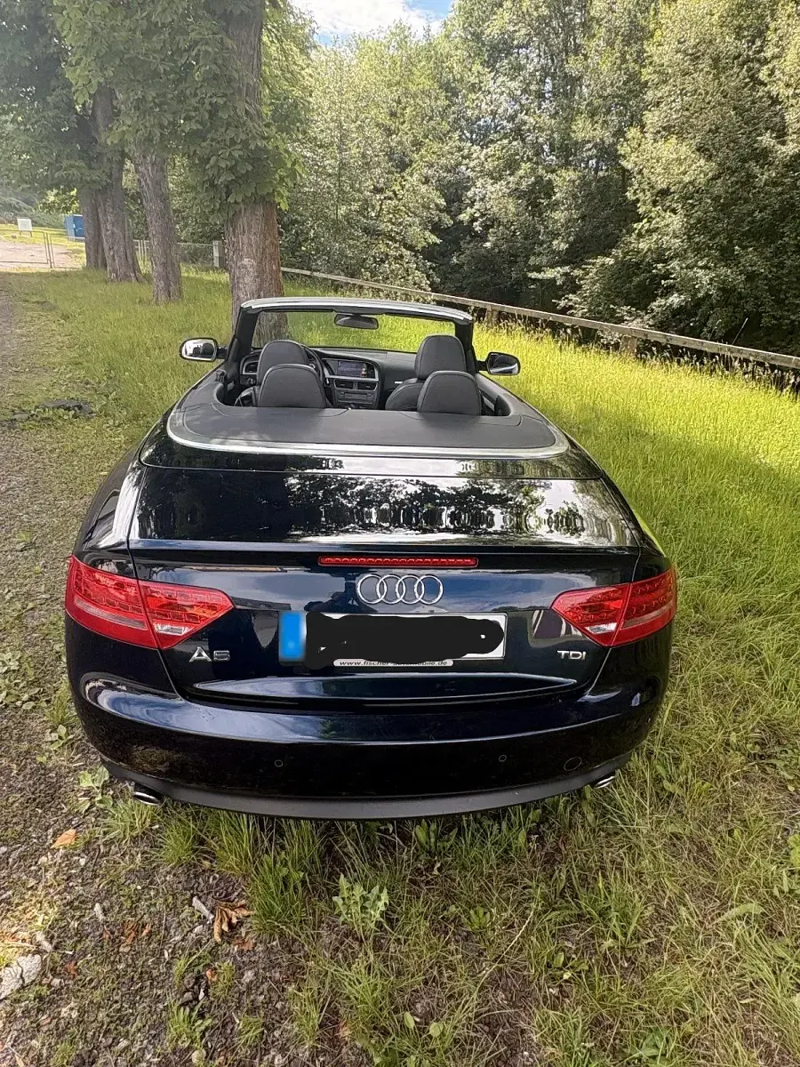 Gebraucht Audi A5 Cabriolet S-Line 239 PS (175 kW) 2010 Blau Cabrio