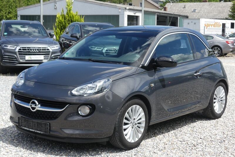 Plat.anthr./rogrey/0j:silbergr Gebraucht 2013 Opel Adam Glam Kleinwagen | 4.950 € (Guter Preis) - Bild 1/4