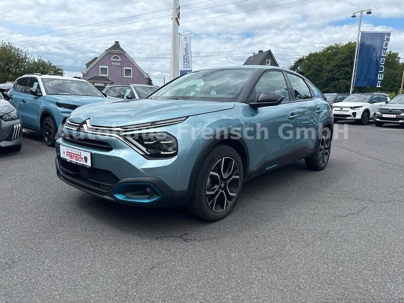 Blau Gebraucht 2021 Citroën e-C4 Feel Limousine | 16.990 € (Fairer Preis) - Bild 1/4