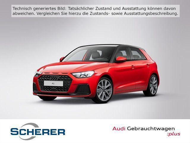 Misanorot perleffekt/mythosschwarz metallic (metallic) Gebraucht 2022 Audi A1 Sportback Advanced Plus Kleinwagen | 20.990 € (Fairer Preis) - Bild 1/4