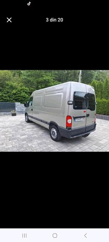 Grau Gebraucht 2009 Renault Master Van | 4.400 € (Guter Preis) - Bild 1/4