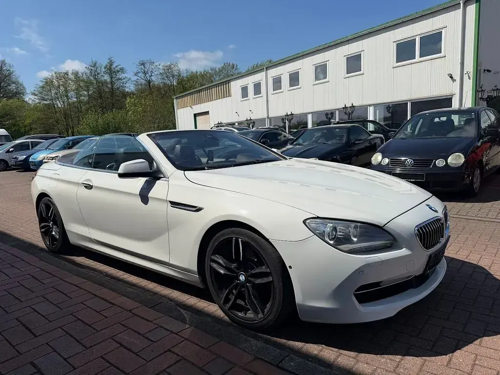 Gebraucht BMW 640 Cabriolet 320 PS (235 kW) 2012 Weiß Cabrio