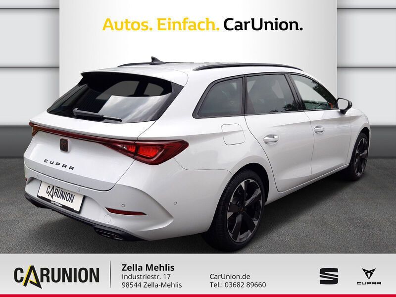 Gebraucht Cupra Leon 150 PS (110 kW) 2024 Nevada weiß Kombi