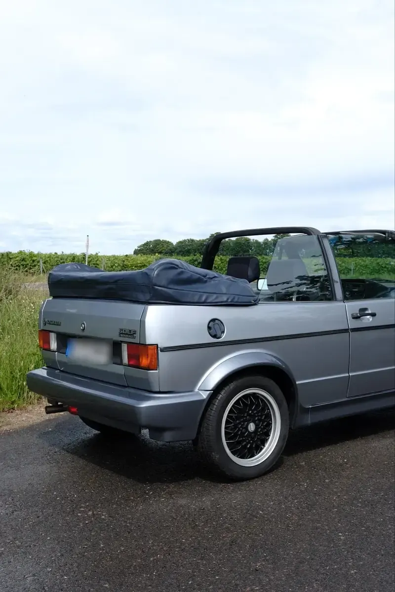 Gebraucht VW Golf Cabriolet 95 PS (69 kW) 1988 Blau Cabrio
