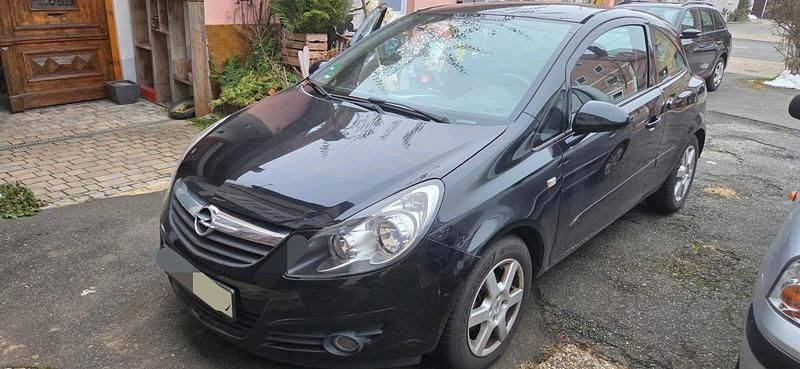 Gebraucht Opel Corsa 90 PS (66 kW) 2007 Schwarz Kleinwagen
