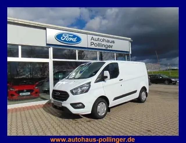Chromablau (metallic) Gebraucht 2022 Ford Transit Custom Trend Van | 29.990 € (Etwas zu teuer) - Bild 1/4