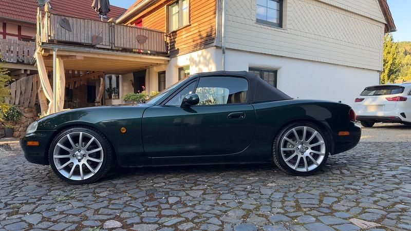 Usata Mazda MX5 140 CV (102 kW) 2000 Verde Cabrio