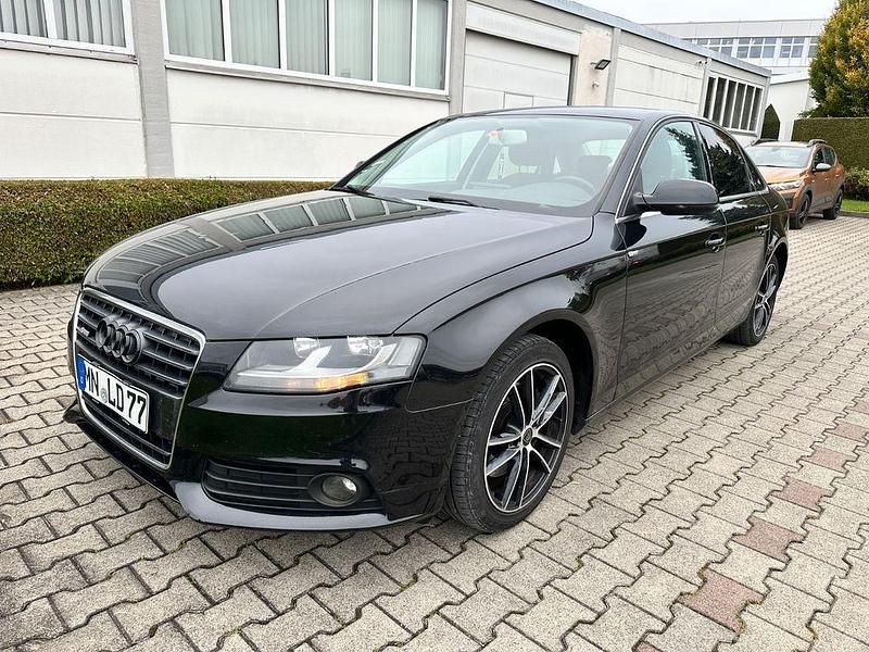 Schwarz Gebraucht 2009 Audi A4 Ambiente Limousine | 2.899 € (Guter Preis) - Bild 1/4