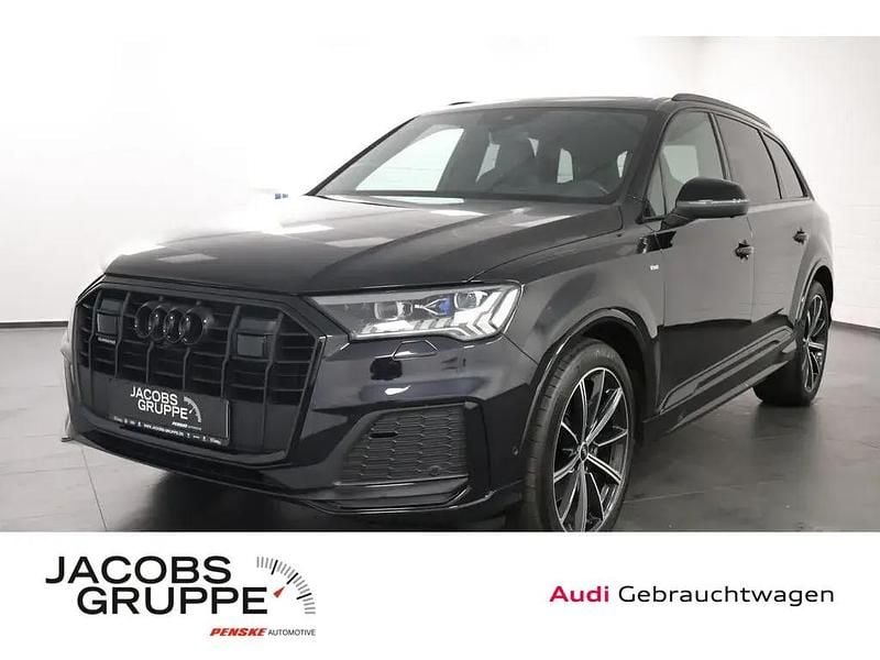 Schwarz Gebraucht 2021 Audi Q7 S-Line SUV | 57.659 € (Guter Preis) - Bild 1/4