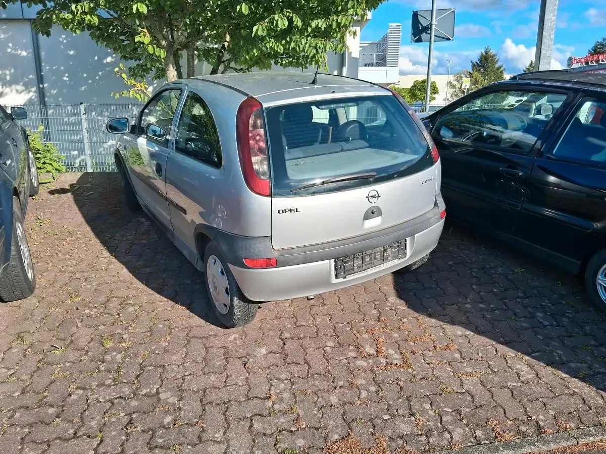 Gebraucht Opel Corsa 59 PS (43 kW) 2002 Grau Kleinwagen